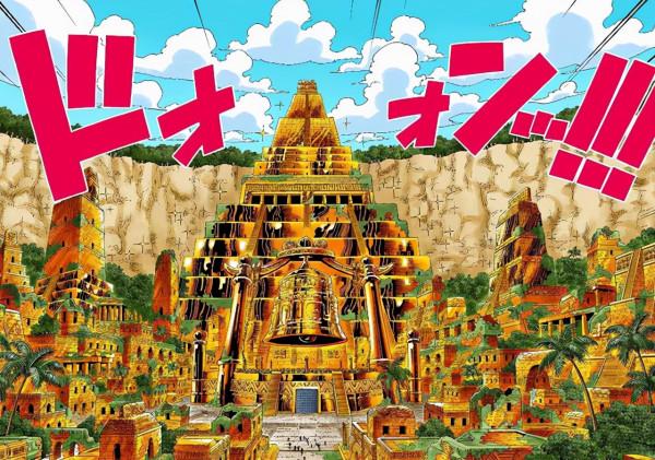 海賊王:黃金鄉,過了800年從黃金變成石頭,這黃金是油漆吧? 海賊王:黃金鄉,過了800年從黃金變成石頭,這黃金是油漆吧?