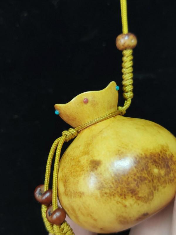 花皮錢袋子 寓意有錢花