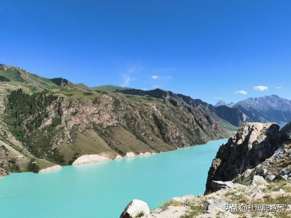 漢EV自駕新疆，昭蘇玉湖景區是很少遊客到來的地方，真的美