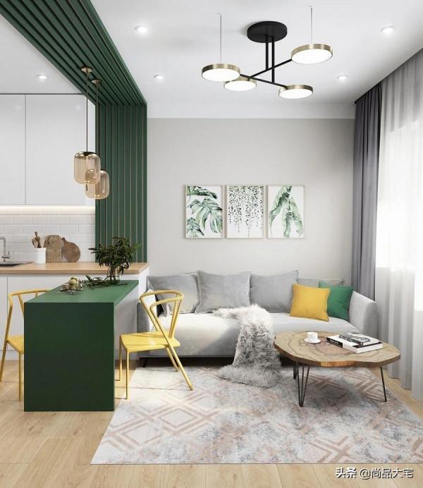 56歲阿姨的獨居生活：住24㎡公寓，室內配色讓人賞心悅目，真好看