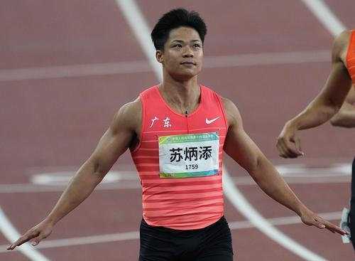 蘇炳添奪得個人首枚全運會金牌