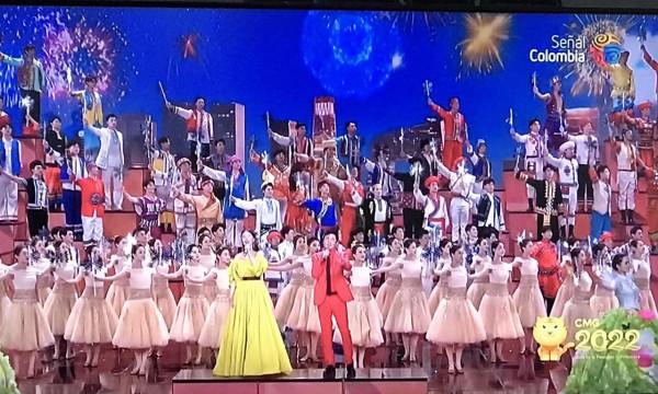 央視春晚精編版亮相哥倫比亞國家電視臺