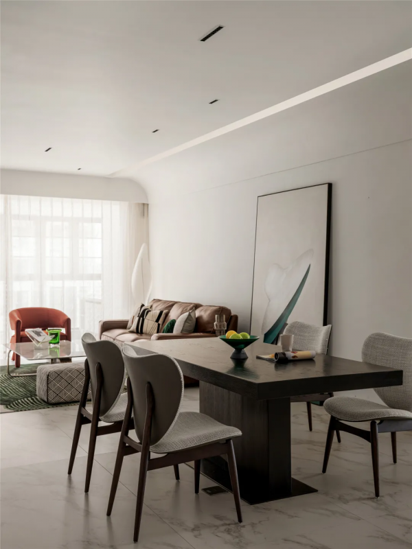 145㎡現代北歐風格新房裝修，溫柔三居室