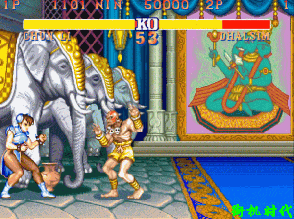 格鬥遊戲對手陷入昏迷時，讓你敞開了打，能打出多少傷害