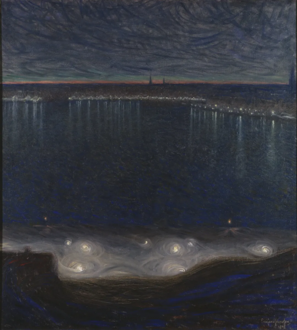 這位印象派畫家，將藍色演繹得如夢似幻