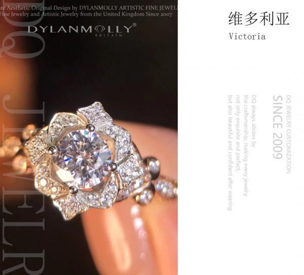 50分價格，一克拉的效果！鑽戒也開始內捲了