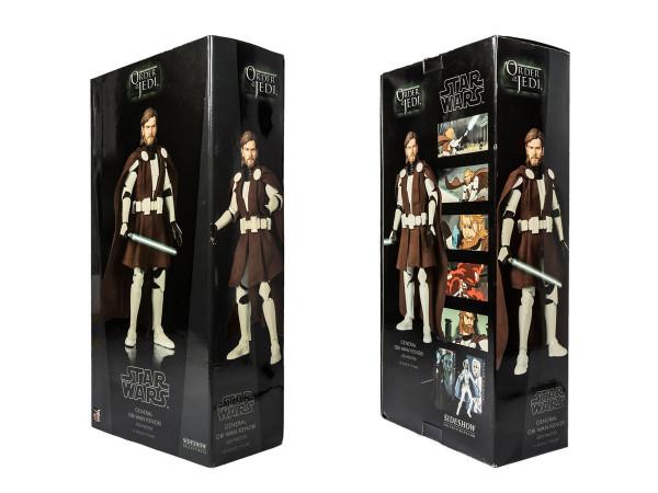 Sideshow歐比旺將軍1/6可動人偶,星球大戰世界的白甲銀槍上將軍 Sideshow歐比旺將軍1/6可動人偶,星球大戰世界的白甲銀槍上將軍