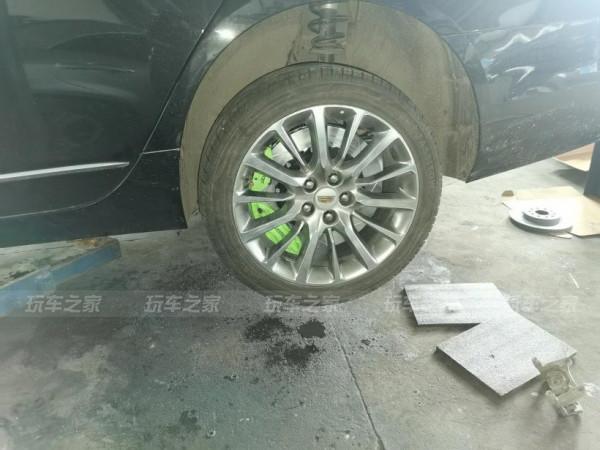 凱迪拉克CT6改裝前後剎車 升級19寸輪轂 凱迪拉克CT6改裝前後剎車 升級19寸輪轂