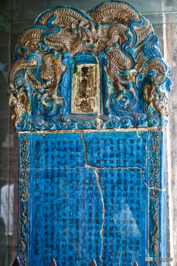 山西介休有一神秘古堡,譽為天下第一星象村,藏有中國罕見的琉璃碑