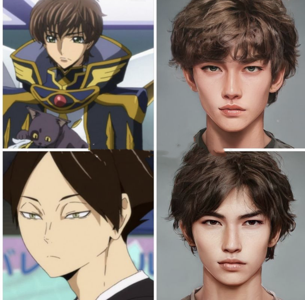 真實畫風下的動漫人物,棕色的頭髮或許是除黑髮以外的第二選擇 真實畫風下的動漫人物,棕色的頭髮或許是除黑髮以外的第二選擇