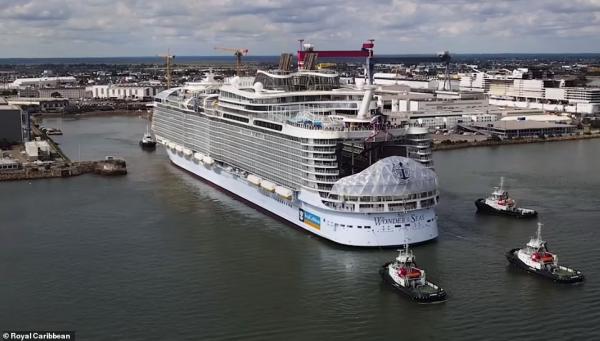 世界最大郵輪完成海上測試,明年將首航美國和歐洲,訂票火爆 世界最大郵輪完成海上測試,明年將首航美國和歐洲,訂票火爆