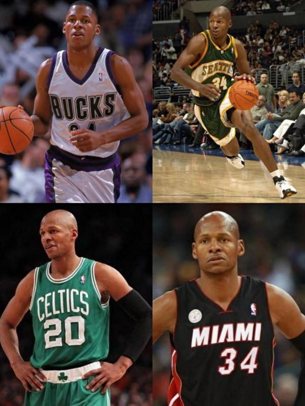 NBA球星職業生涯榮譽紀錄之君子雷——雷-阿倫