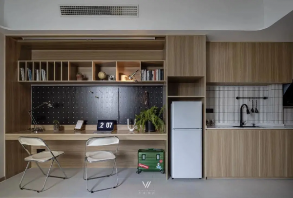 55㎡小戶型高階感滿滿,LDK一體設計,暗衛變亮的小秘訣在這裡 55㎡小戶型高階感滿滿,LDK一體設計,暗衛變亮的小秘訣在這裡