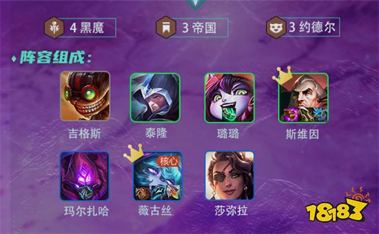 雲頂之弈帝國約法陣容搭配 帝國約法陣容裝備推薦