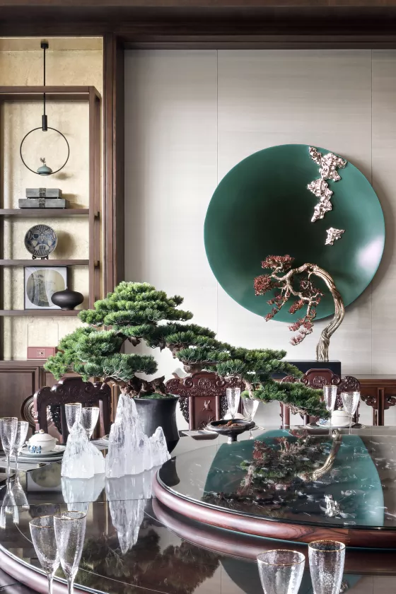 1000㎡中式別墅大宅，移步換景，雅韻清風