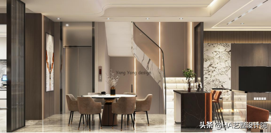 300㎡現代風,活潑撞色設計,輕奢質感美不勝收 300㎡現代風,活潑撞色設計,輕奢質感美不勝收