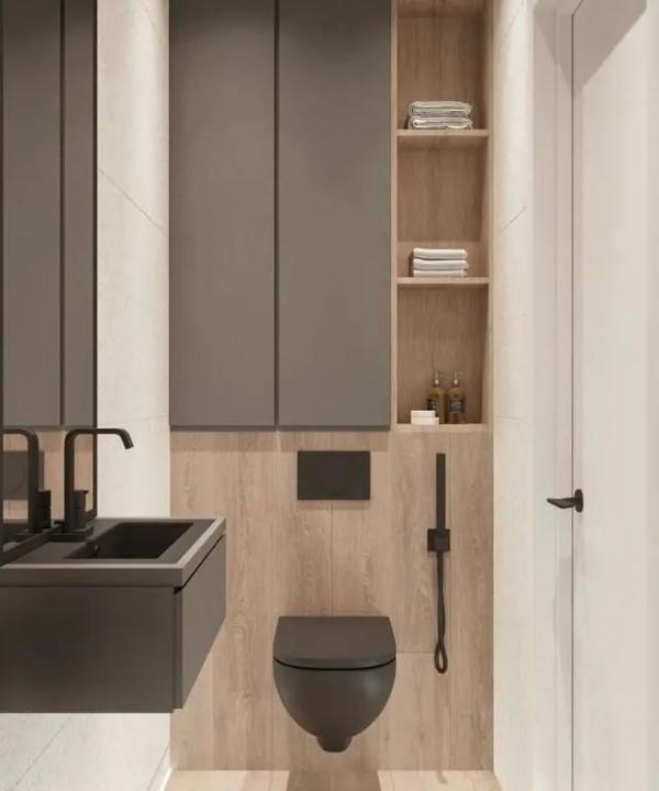 小戶型衛生間太小？掌握這些裝修小技巧，讓你家4㎡能當8㎡用