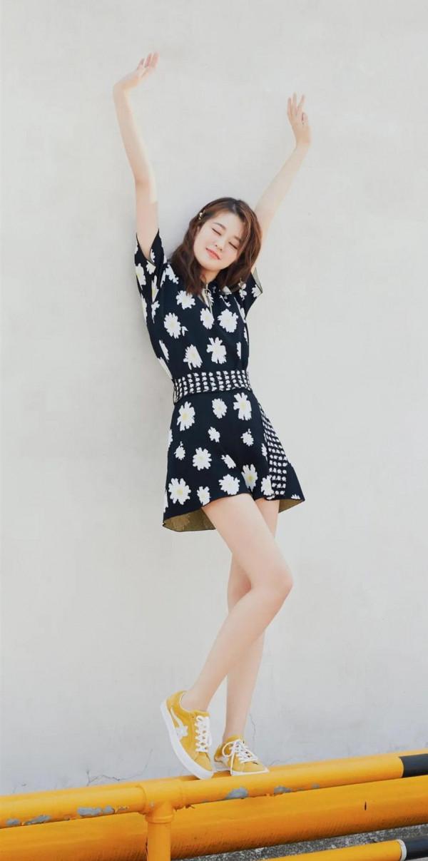 喬欣，膚白貌美的她，妥妥的氣質女神