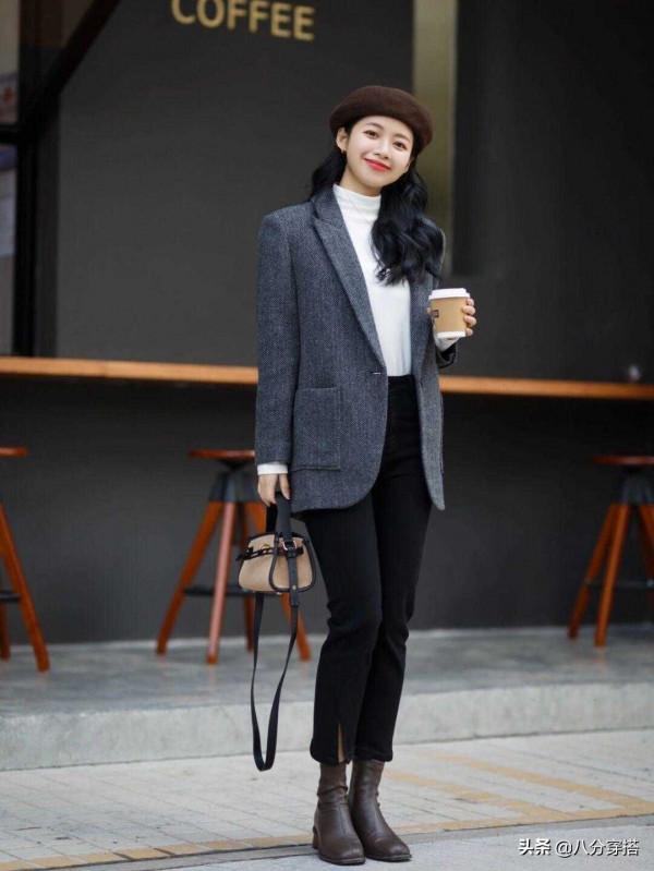 今年靴子流行“穿粗不穿細”，穩重大方又百搭，保暖舒適不累腳