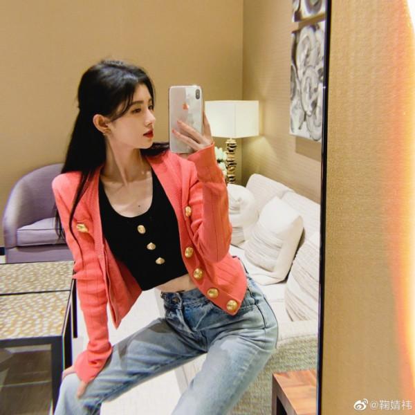 鞠婧禕這樣看也不矮啊？為什麼那麼多人吐槽她的身高呢？奇怪了