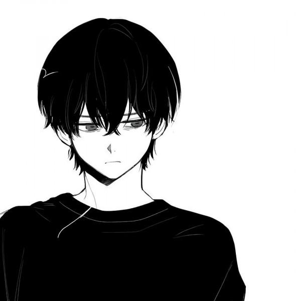 頭像｜黑白動漫頭像。失去顏色也擁有了酷