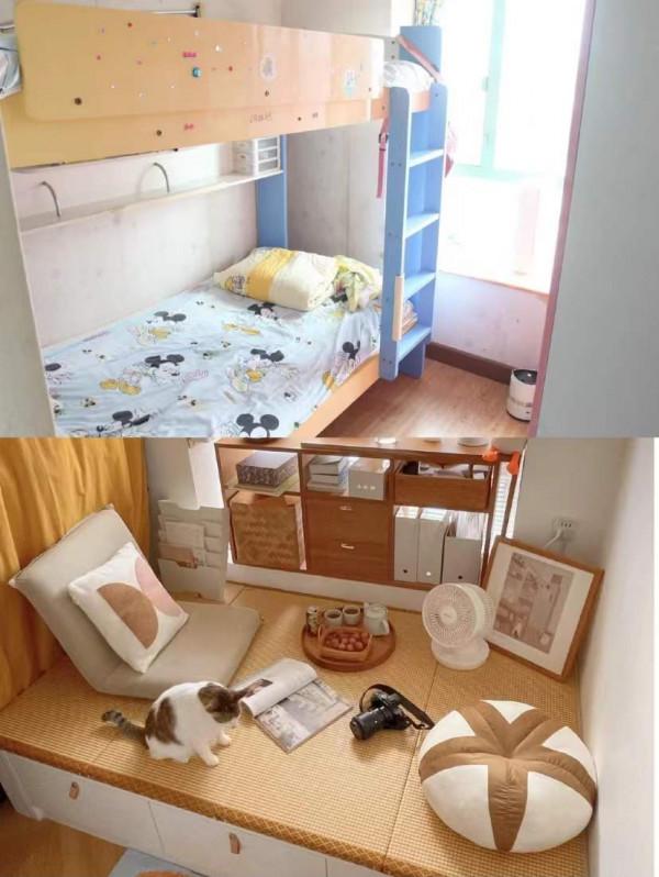 被父母嫌棄有20年房齡的“老破小”，第二次改造後，卻成了網紅房