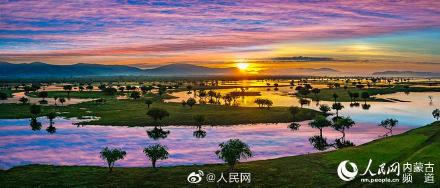 美！額爾古納溼地彩色大片
