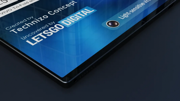 vivo雙摺式手機專利獲批:展開8吋螢幕 還帶光敏投影虛擬鍵盤 vivo雙摺式手機專利獲批:展開8吋螢幕 還帶光敏投影虛擬鍵盤