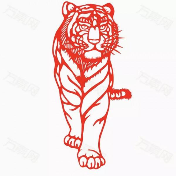 2022年《虎年剪紙集》欣賞