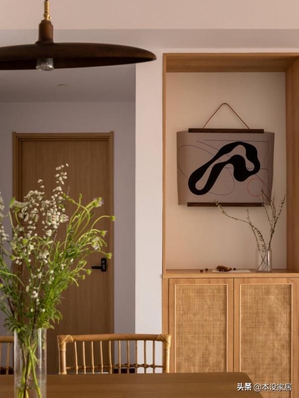 80後大叔很有遠見，103㎡新房果斷選擇原木風，素雅耐看有品位