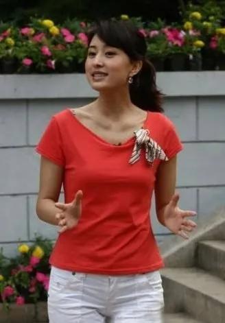 央視主持人張蕾美照