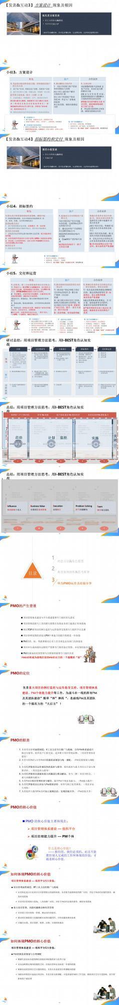 華為專案管理金種子高階培訓教材