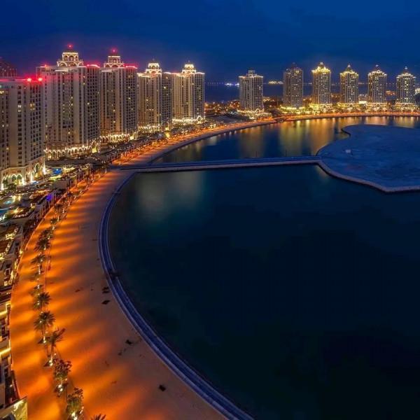 你們都誤會卡達了—事實上它比巴掌大一點點