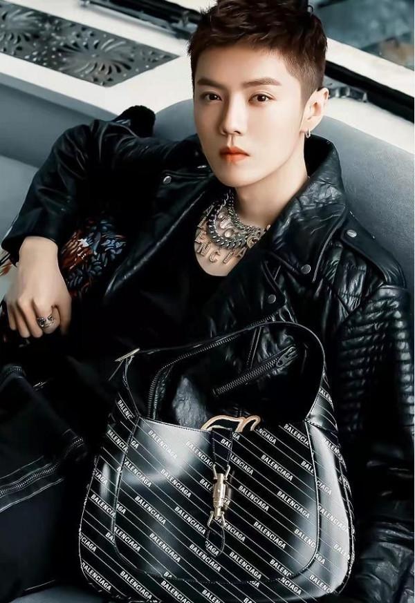 鹿晗剪寸頭扮硬漢，穿皮衣踩5cm高跟靴，看臉卻依然是秀氣小鮮肉