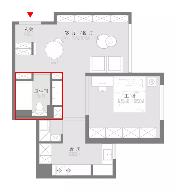 平平無奇56㎡,精摳每1mm,這才是最適合小戶型的絕美法式風 平平無奇56㎡,精摳每1mm,這才是最適合小戶型的絕美法式風