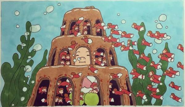 “抹黑”宮崎駿的插畫竟吸粉8萬!她筆下200斤的胖子讓人想到自己 “抹黑”宮崎駿的插畫竟吸粉8萬!她筆下200斤的胖子讓人想到自己