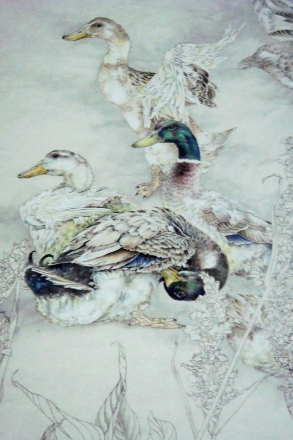 國畫名家陳東山工筆花鳥