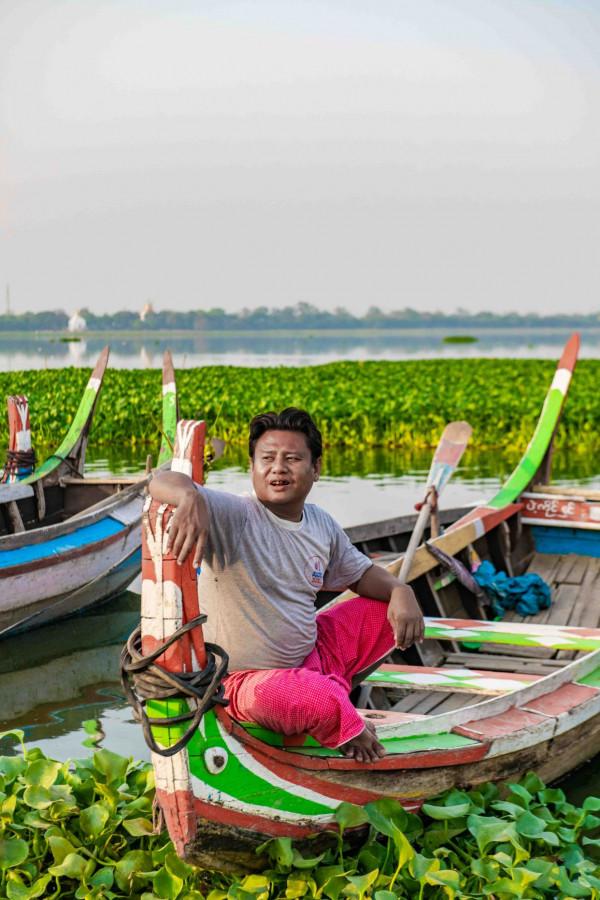 緬甸有座柚木做的橋，未使用一顆鐵釘，是世界十大最美日落地之一