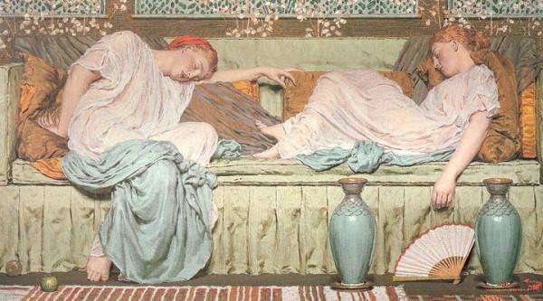 阿爾伯特·約瑟夫·摩爾 – 學術古典主義畫家作品欣賞