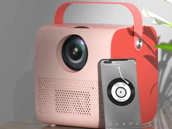 「手慢無」臥室行動式手機投影儀限時秒殺899元