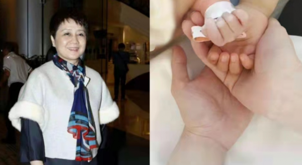 賭王四太太有排面！新年上班眾人跟隨，穿粉羽絨服扮嫩氣質太出眾