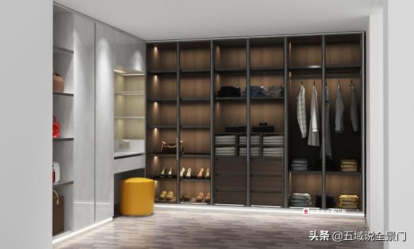 開放式衣帽櫃如何防塵？玫瑰島全景櫃yyds