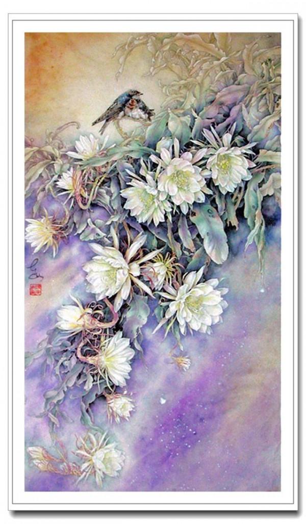 國畫名家陳東山工筆花鳥