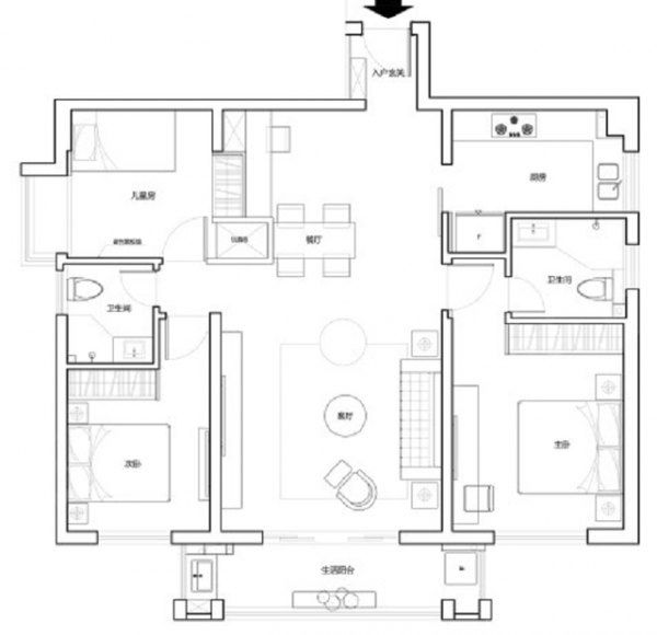 95㎡絕美輕奢現代風,無主燈、開放式空間,95平秒變180平 95㎡絕美輕奢現代風,無主燈、開放式空間,95平秒變180平