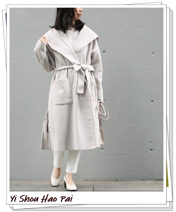 過膝的長大衣怎麼穿才好看？不同顏色的長外套24例搭配示範