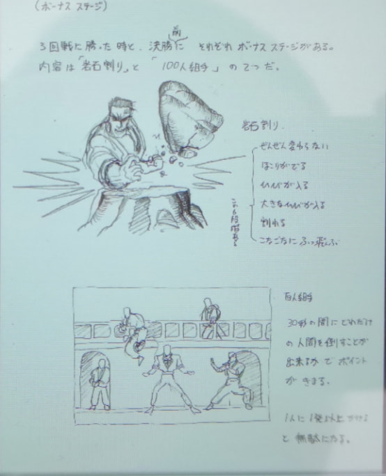 經典遊戲《街頭霸王2》最初的角色草稿，除了春麗就沒一個認識的