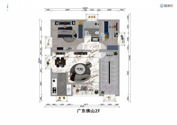 佔地70平4層現代工業風自建房 一梯一戶出租房