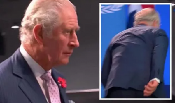 查爾斯出席Cop26峰會,登臺演講險些絆倒,恢復平衡後臉漲得通紅 查爾斯出席Cop26峰會,登臺演講險些絆倒,恢復平衡後臉漲得通紅