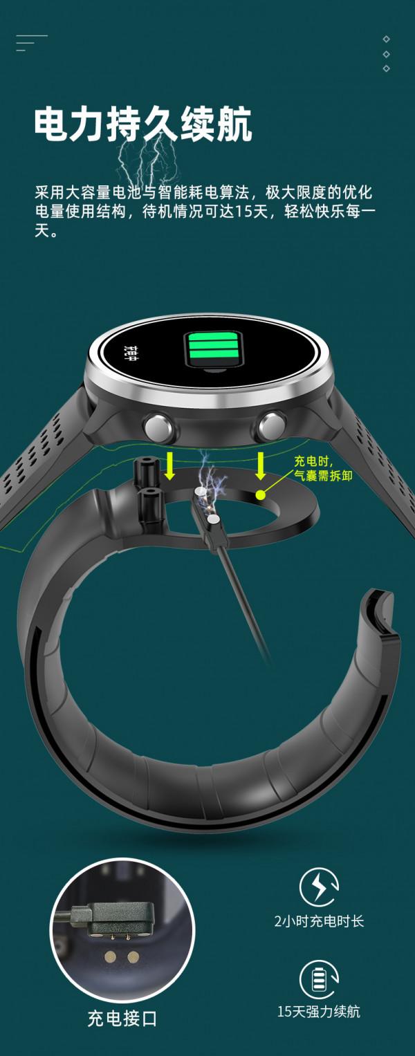 華為watchD一樣的血壓手錶，氣泵加壓，P30手錶和歐姆龍原理相同