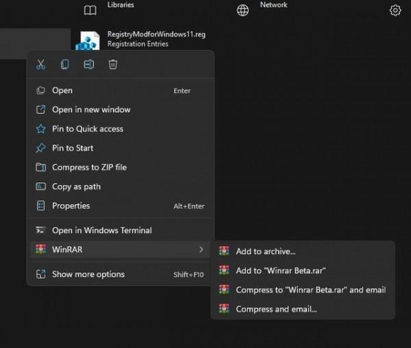 XP被拋棄 WinRAR 6&period;10正式支援Windows 11新版右鍵選單